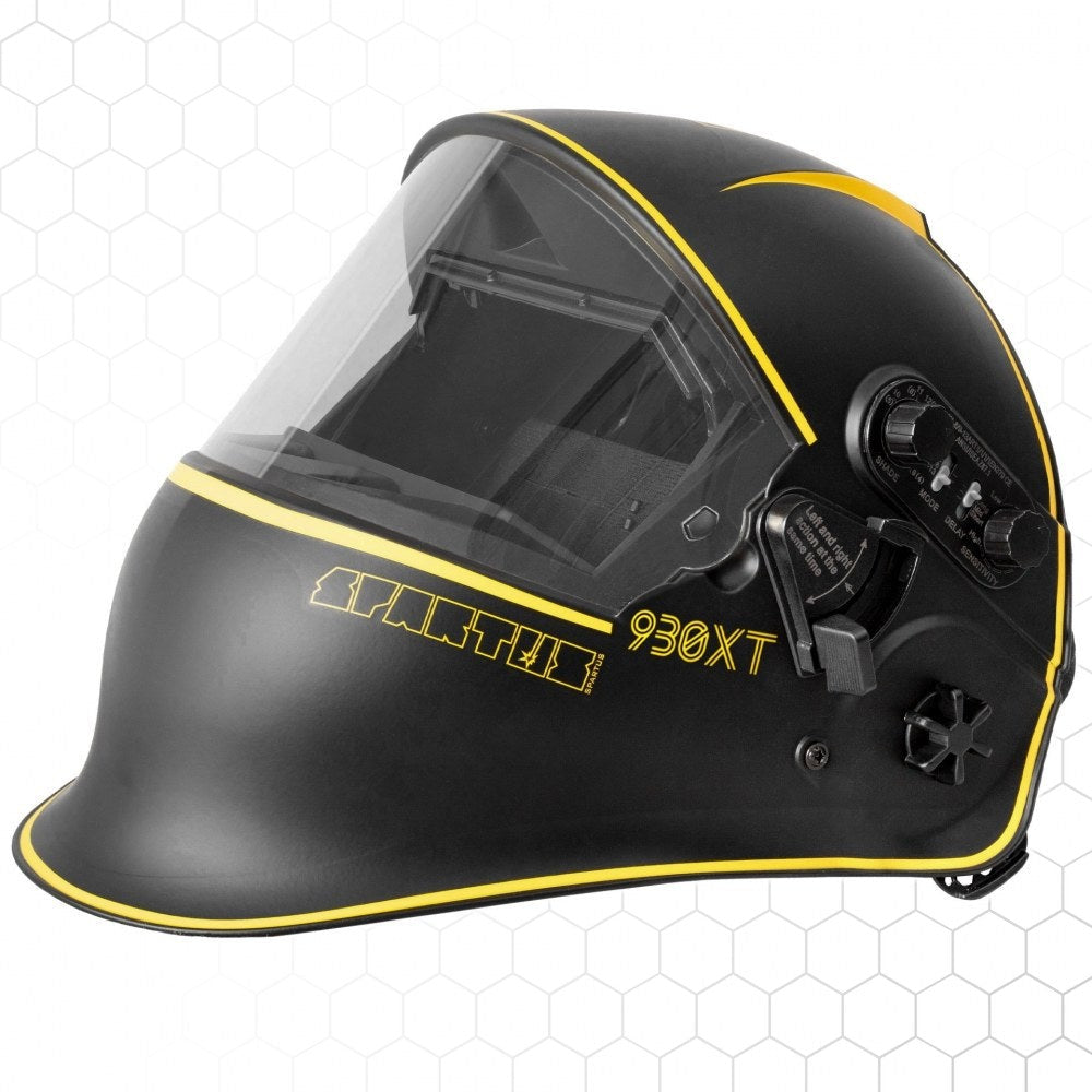 SPARTUS Pro 930XT -hitsausmaski sivulta