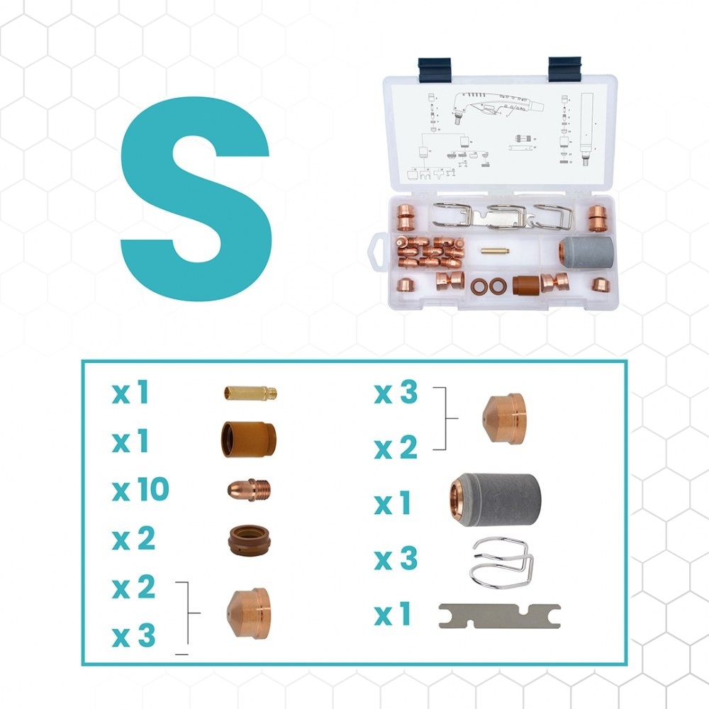 CUT BOX sopii polttimeen NW141 / TRAFIMET® A141®/P141®, plasmaleikkurin kulutusosa
