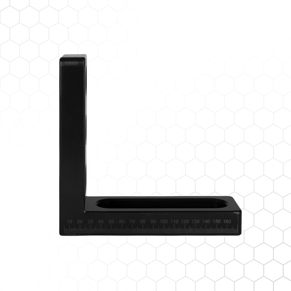 Nitrattu suorakulma 175 × 50 × 175 mm, reikä/ura, hitsauspöydän tarvike – kuva 3/3
