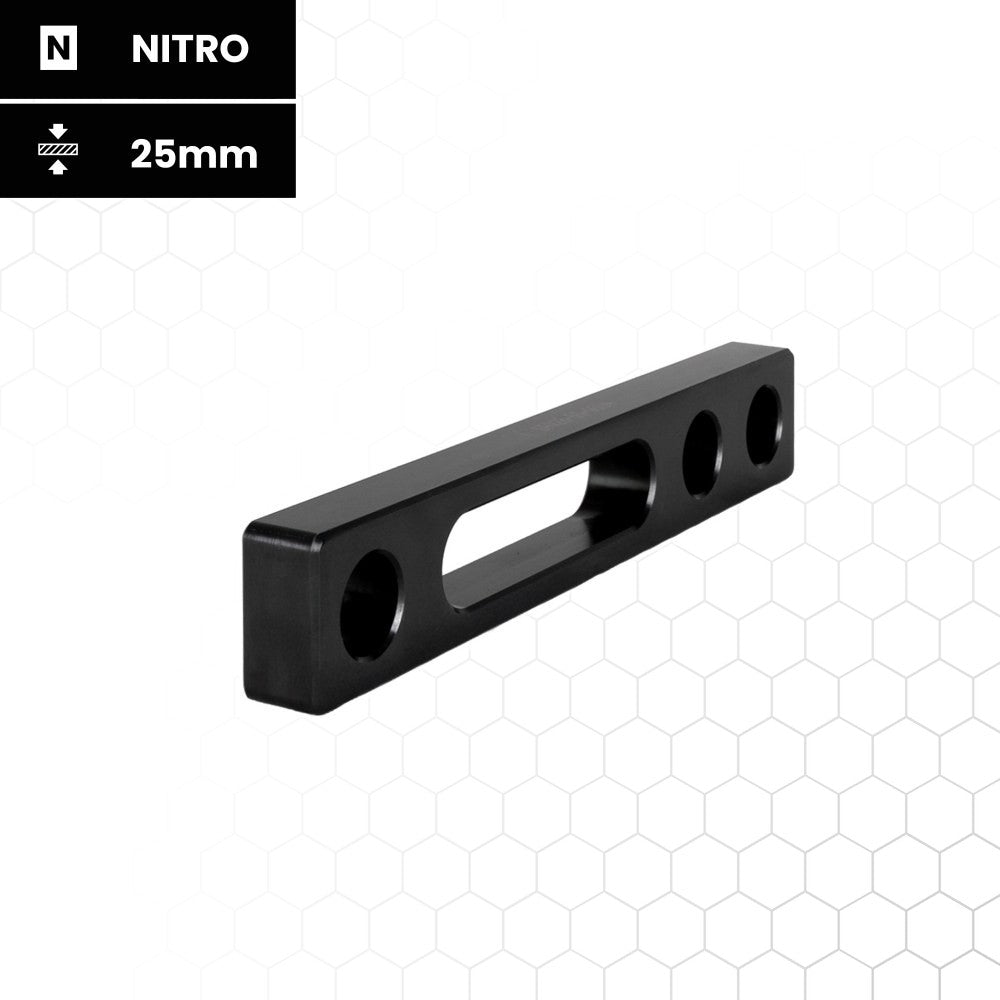 Nitrattu yleisvaste 300 × 50 × 25 mm, hitsauspöydän tarvike