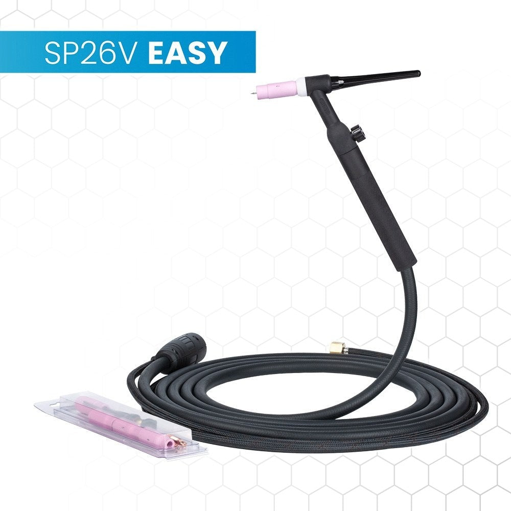 Spartus Easy TIG-poltin 26V, 4 m, 1/4 mutteri