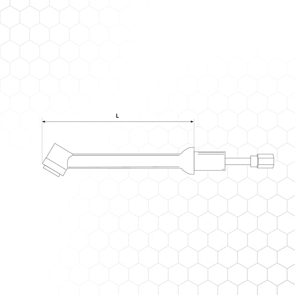 Poltinrunko SP9 L=51mm (kaasu) – kuva 3