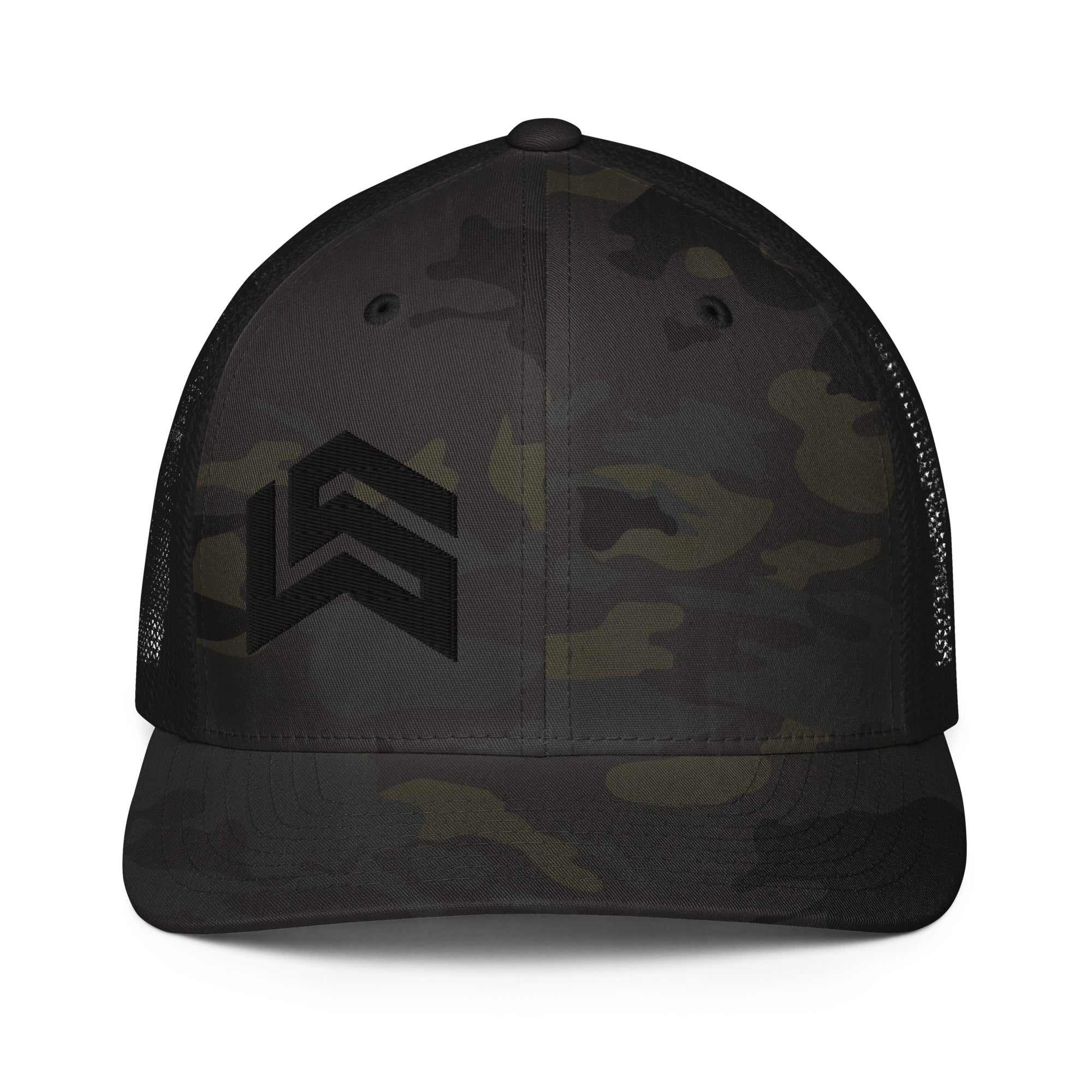 Closed-back trucker cap