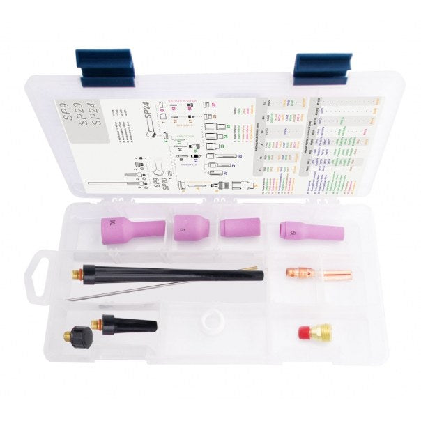 Consumable parts set 1.6mm wp9/20