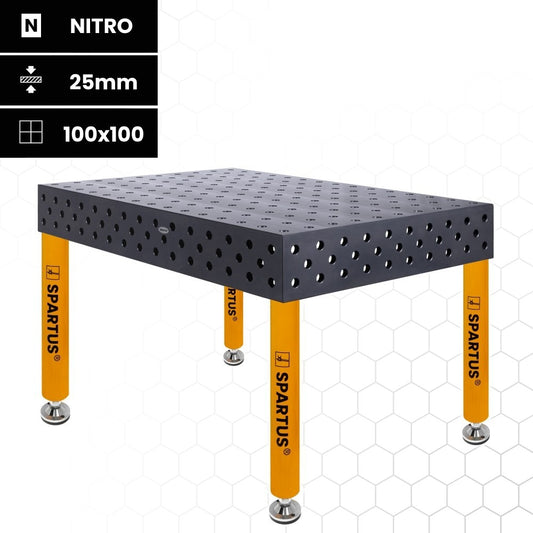 Spartus Maximus 3D -hitsauspöytä 1500 × 1000 D28 – kuva 1/4