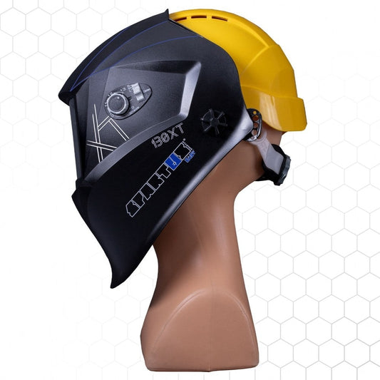 Spartus Easy 130XT -hitsausmaski suojakypärällä, automaattimaski – kuva 1/3