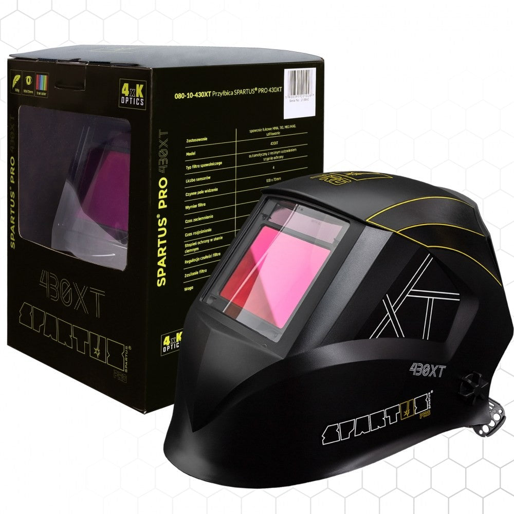 Hitsausmaski SPARTUS Pro 430XT True Color -suodattimella, automaattimaski – kuva 6/7