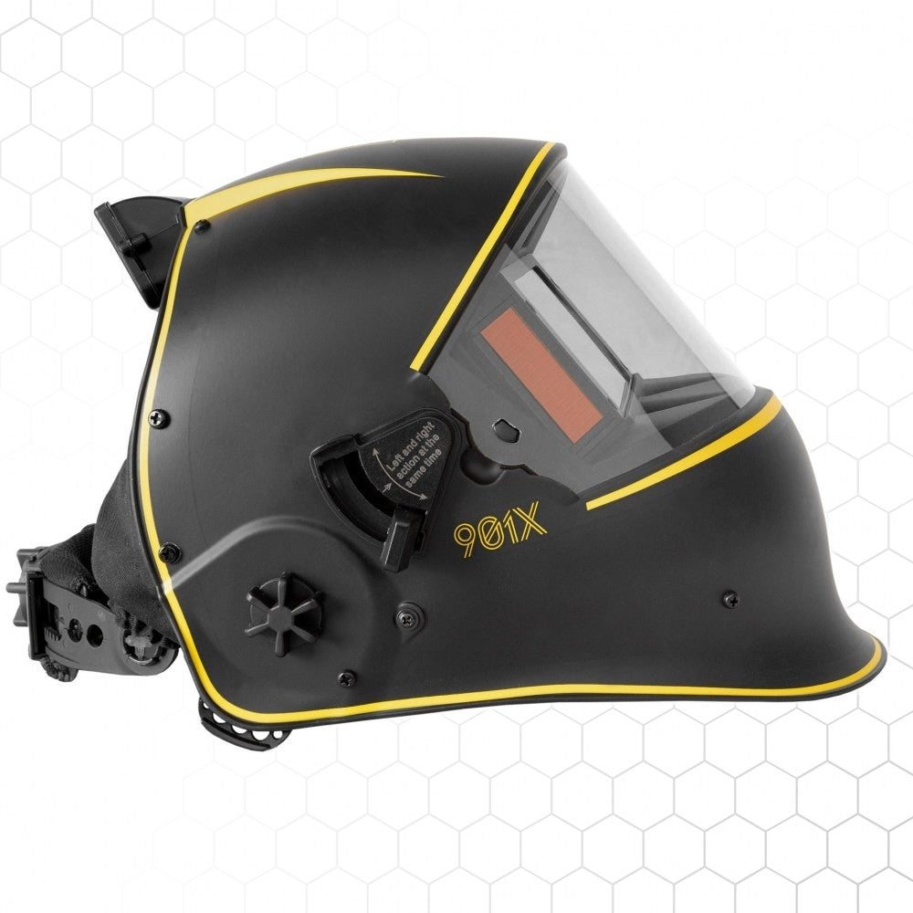 Hitsausmaski SPARTUS Pro 901X raitisilmalaitteella, raitisilmamaski – kuva 8/13