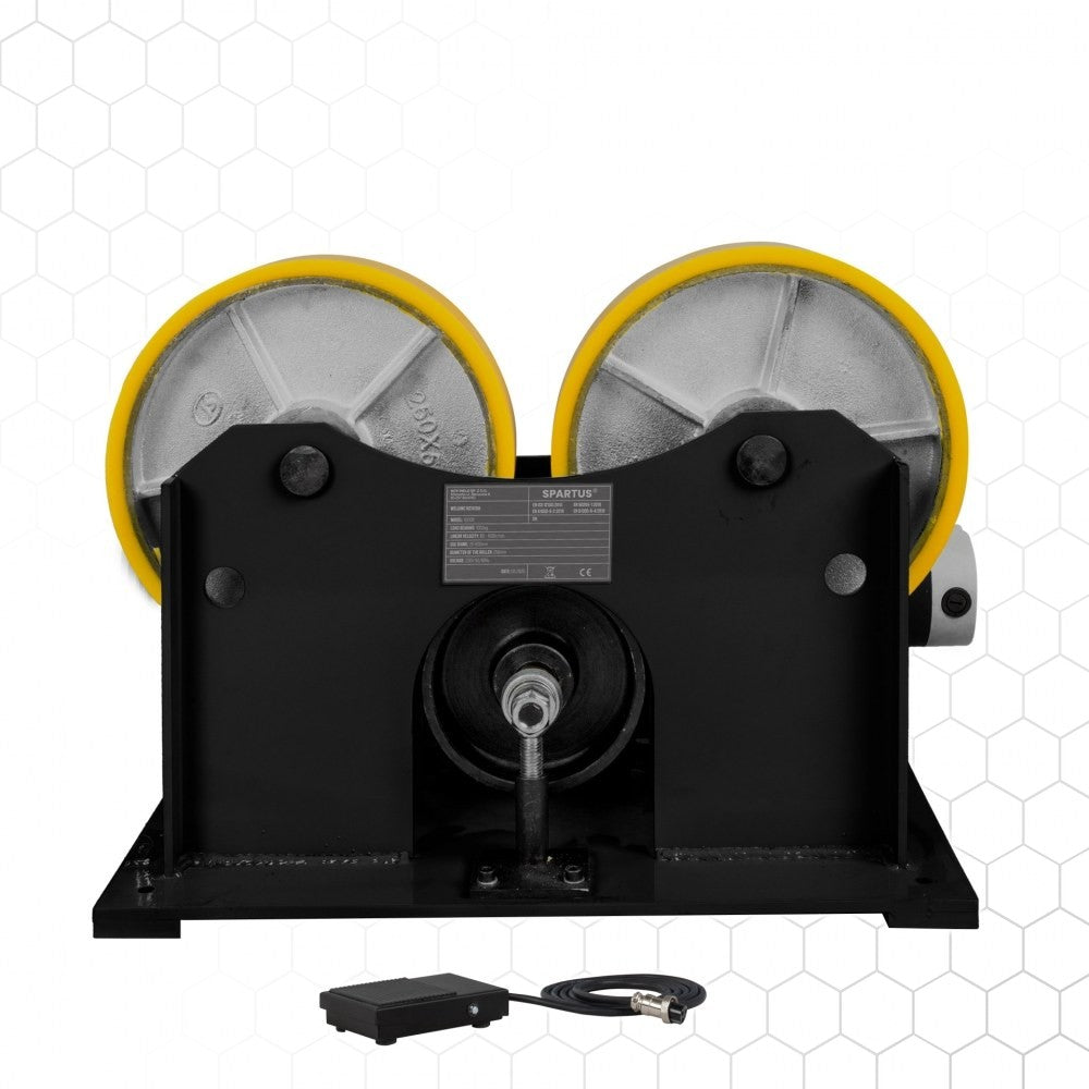 Rullapukki SPARTUS 1000R, hitsauspositioneri – kuva 3/3