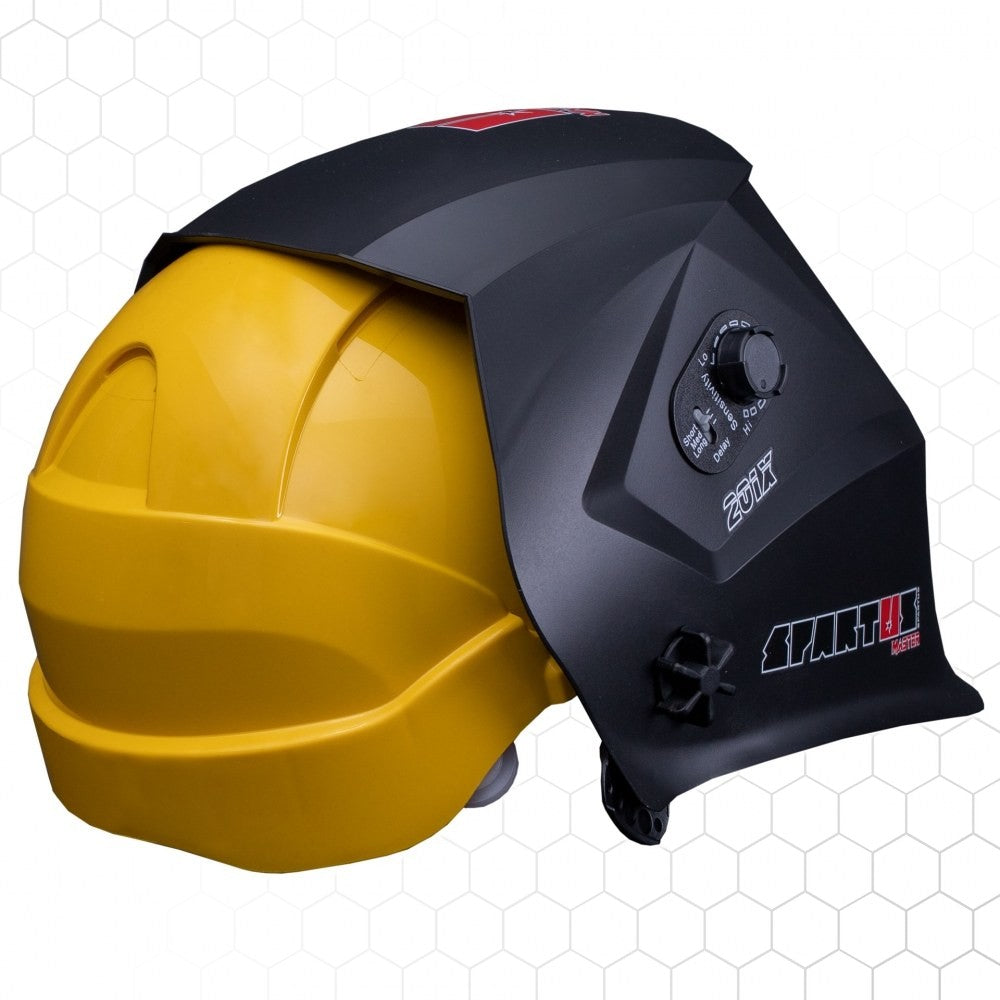 Spartus Master 201X -hitsausmaski suojakypärällä, automaattimaski – kuva 2/3