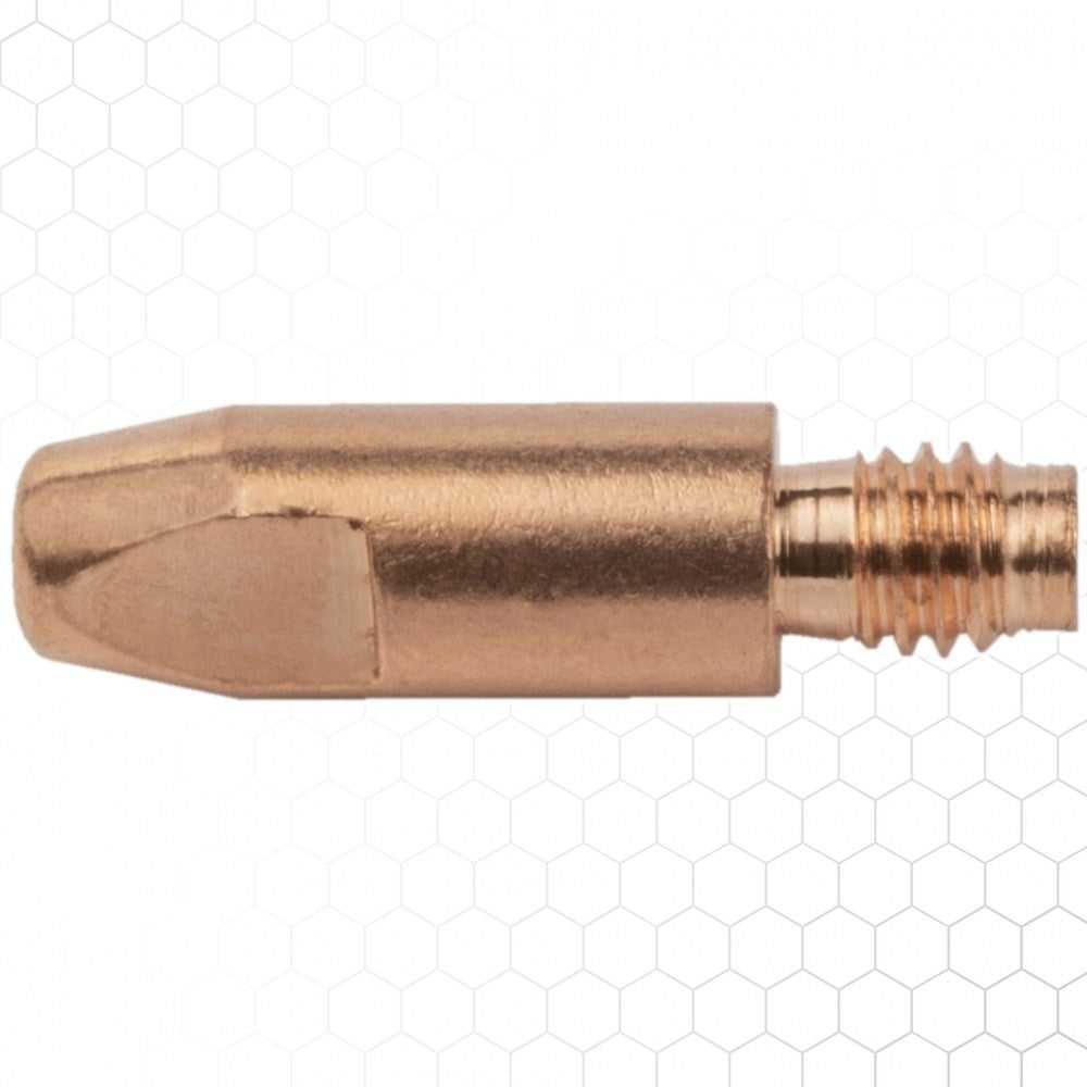 Kosketussuutin M6x28mm E-Cu 0,8mm, 50 kpl – kuva 2