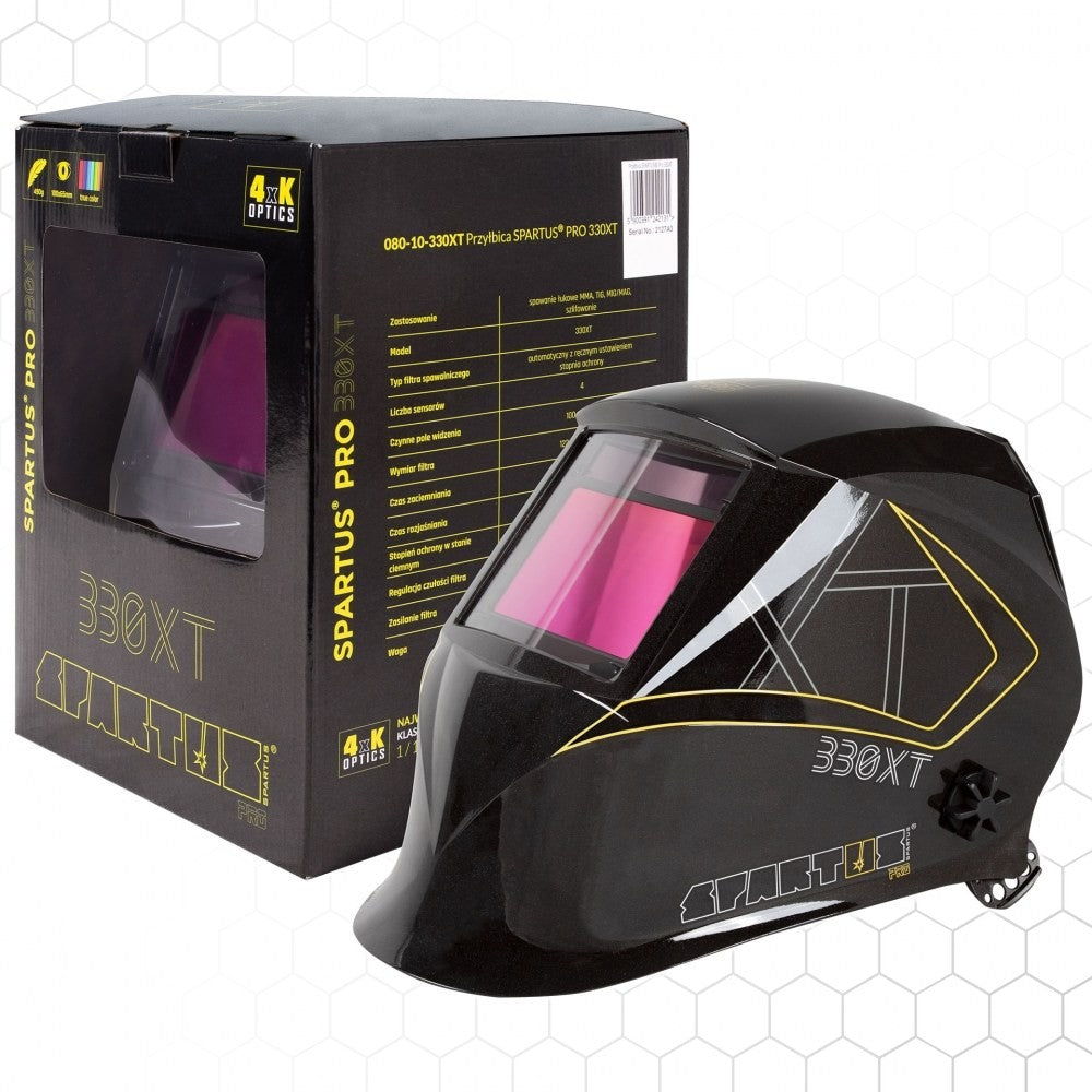 Hitsausmaski SPARTUS® Pro 330XT True Color -suodattimella, automaattimaski – kuva 2/8