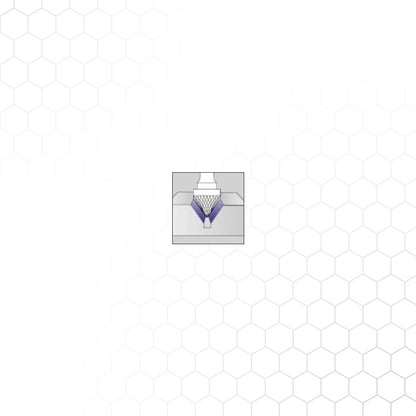 Kovametalliviila, kartio 60° 12,7x11x6/58 – kuva 3