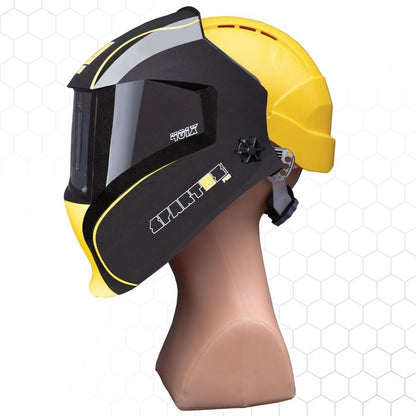 Spartus Pro 401X -hitsausmaski suojakypärällä, automaattimaski – kuva 1/3