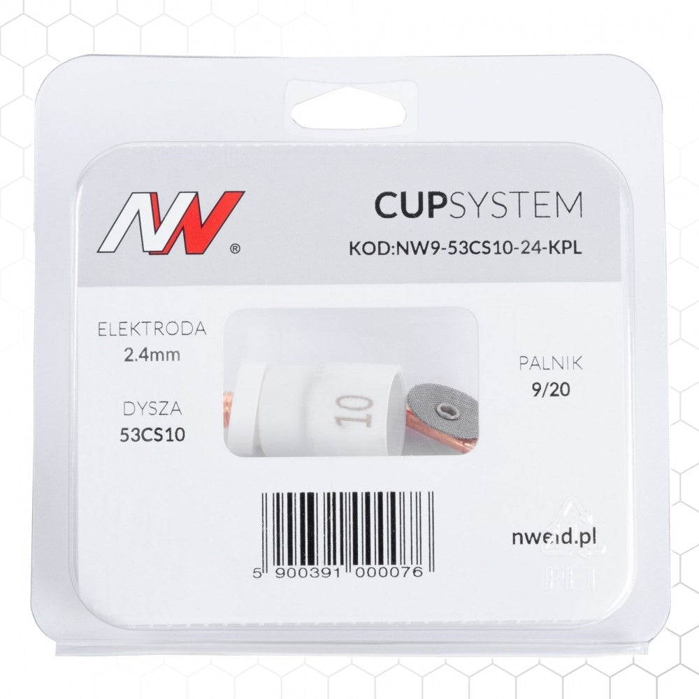 CUPSystem - 9/20 sarja kaasukupu CUP #10, kaasulinssillä [elektrodi 2,4] – kuva 5/5