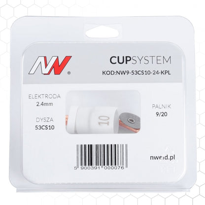 CUPSystem - 9/20 sarja kaasukupu CUP #10, kaasulinssillä [elektrodi 2,4] – kuva 5/5