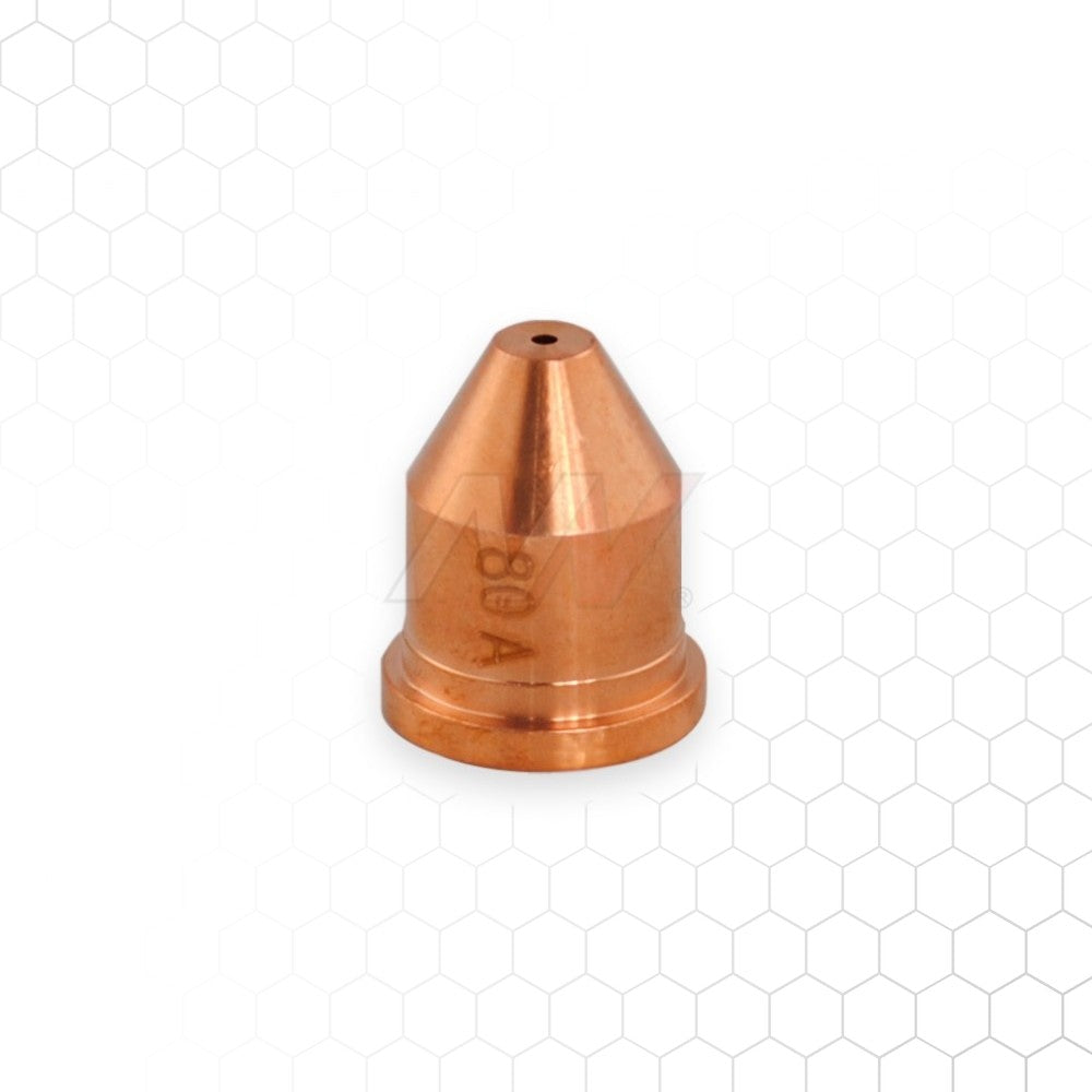 Suutin 80A – sopii Hypertherm Powermax 1000/1250/1650, suojaamaton, 10 kpl