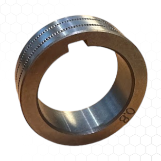 Syöttöpyörä 1,0–1,2 mm, V-ura, Parweld XTM-160 / Wallius 2200, 3000, 240, 282 – kuva 2