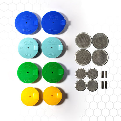 TIG Aesthetics Exhaust Kit -juurikaasutulpat, juurikaasutarvike – kuva 1/2