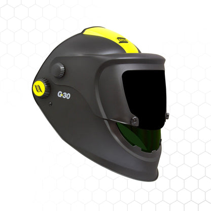 ESAB G30 -hitsausmaski DIN 10, nostettava visiiri, passiivimaski – kuva 1/2