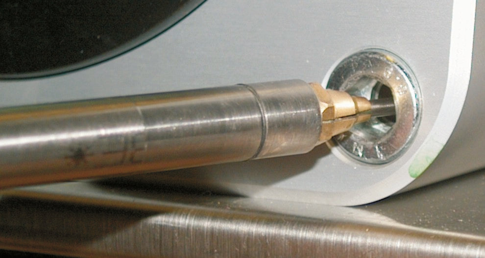 Inelco Ultima-TIG -teroituslaite TIG-elektrodeille, elektrodin teroitin – kuva 2/5