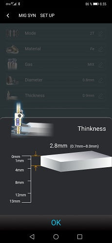 Monitoimihitsauskone Parweld XTM-211Di MIG/TIG AC/DC, SB-25-poltin, WP-17FX TIG-poltin 4 m ja maadoituskaapeli – kuva 5