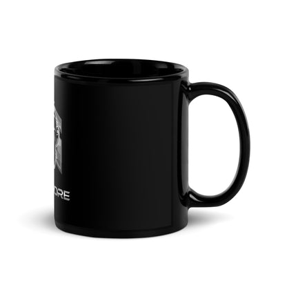 Black Glossy Mug – kuva 1/3