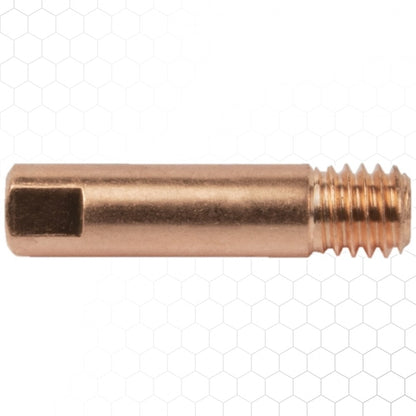 Kosketussuutin M6x25mm E-Cu Al. 1,2mm, 50 kpl – kuva 3