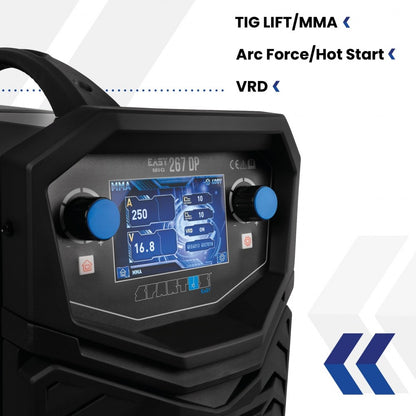 EasyMIG 267 DUAL PULSE paketti, MIG/MAG-hitsauskone – kuva 4/12