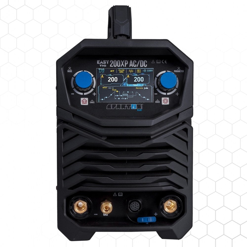 EasyTIG 200XP AC/DC paketti + TIG-poltin mini SPE 17 - 4m, TIG-hitsauskone – kuva 3/8