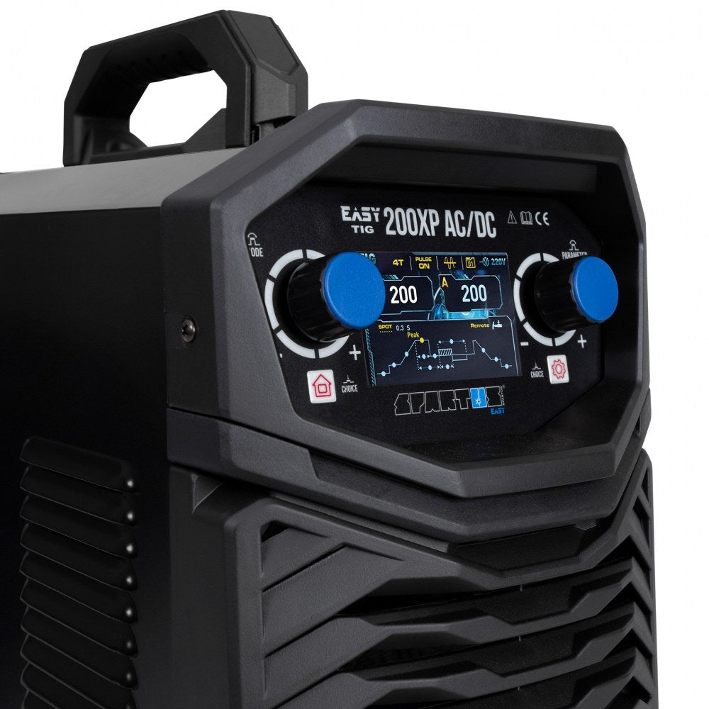 EasyTIG 200XP AC/DC paketti + TIG-poltin mini SPE 17 - 8m, TIG-hitsauskone – kuva 7/8