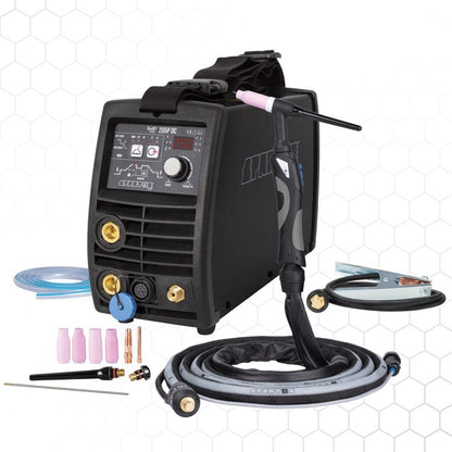 EasyTIG 205P DC paketti + TIG-poltin mini SPE 17 - 4m, TIG-hitsauskone – kuva 1/5
