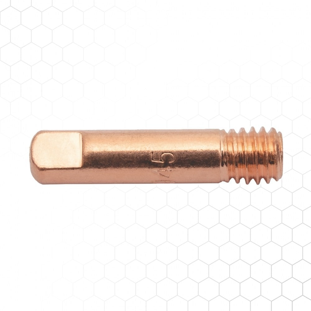 Kosketussuutin M6x25mm E-Cu 0,8mm, 50 kpl – kuva 2