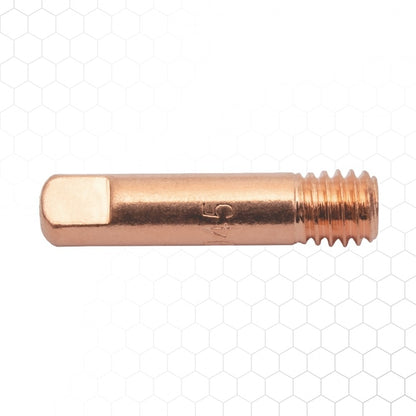 Kosketussuutin M6x25mm E-Cu 0,8mm, 50 kpl – kuva 2