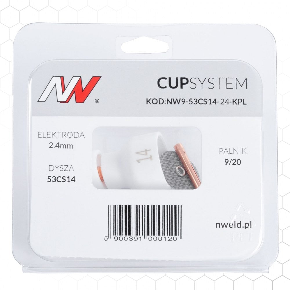 CUPSystem - 9/20 sarja kaasukupu CUP #14, kaasulinssillä [elektrodi 2,4] – kuva 5/5