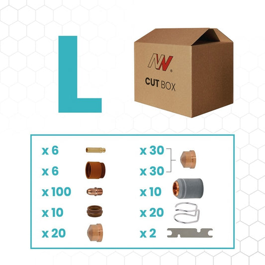 Spartus Cut Box (iso) plasmapolttimeen NW101, plasmaleikkurin kulutusosa