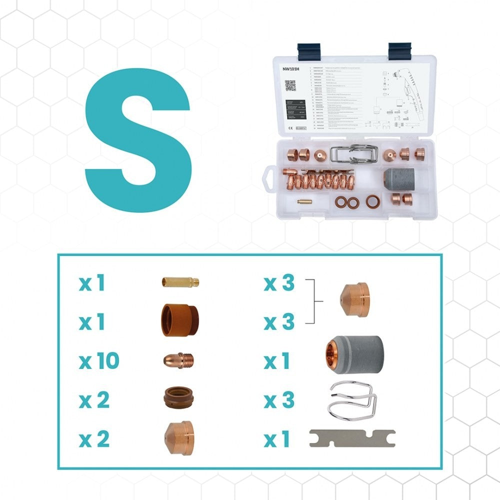 CUT BOX sopii polttimeen NW101 / TRAFIMET® A101®/P101®, plasmaleikkurin kulutusosa
