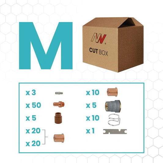 CUT BOX (keskikoko) sopii NW70 / CEBORA® P70®, plasmaleikkurin kulutusosa