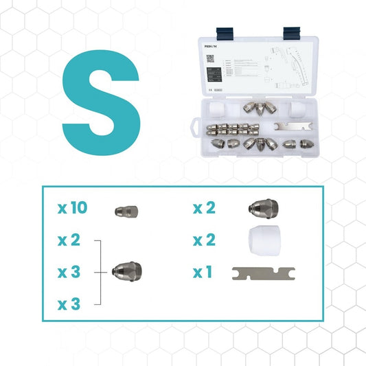 CUT BOX sopii polttimeen P80 / PANASONIC® P80, plasmaleikkurin kulutusosa