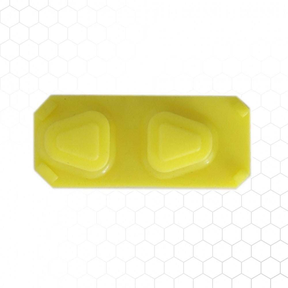 Kumikytkin, 2 painiketta, keltainen – sopii SPARTUS Pro