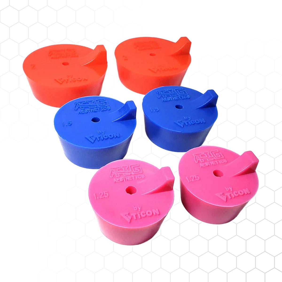 Silikoniset juurikaasutulpat Ticon Turbo Manifold Kit 1.25 -