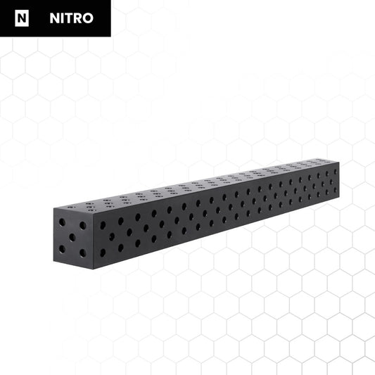 Nitrattu U-profiili 2000 × 200 × 200 mm, hitsauspöydän tarvike
