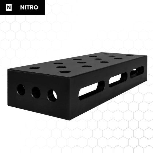 Nitrattu U-profiili 300 × 200 × 100 mm, hitsauspöydän tarvike
