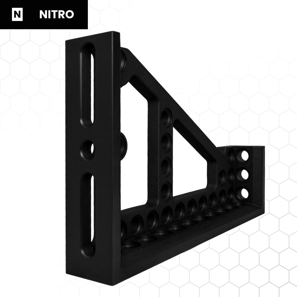 Spartus-kiinnityskulma 325 × 100 × 600 mm, vasen, hitsauspöydän tarvike