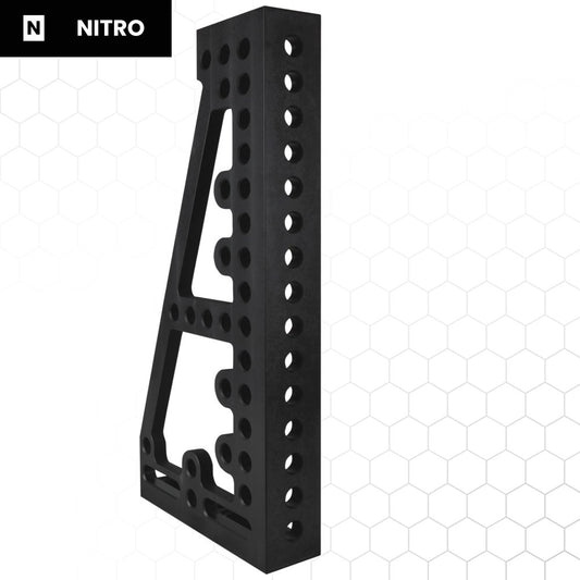 Spartus-kiinnityskulma 375 × 100 × 800 mm, vasen, hitsauspöydän tarvike