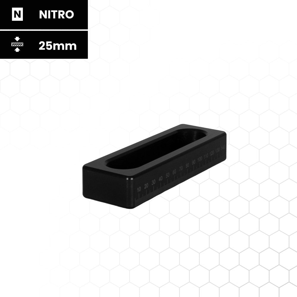 Nitrattu yleisvaste 150 × 50 × 25 mm, hitsauspöydän tarvike