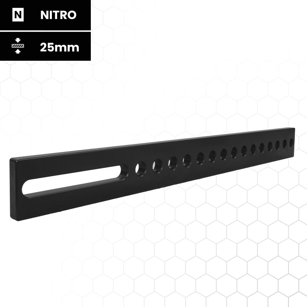 Nitrattu yleisvaste 1000 × 100 × 25 mm, hitsauspöydän tarvike