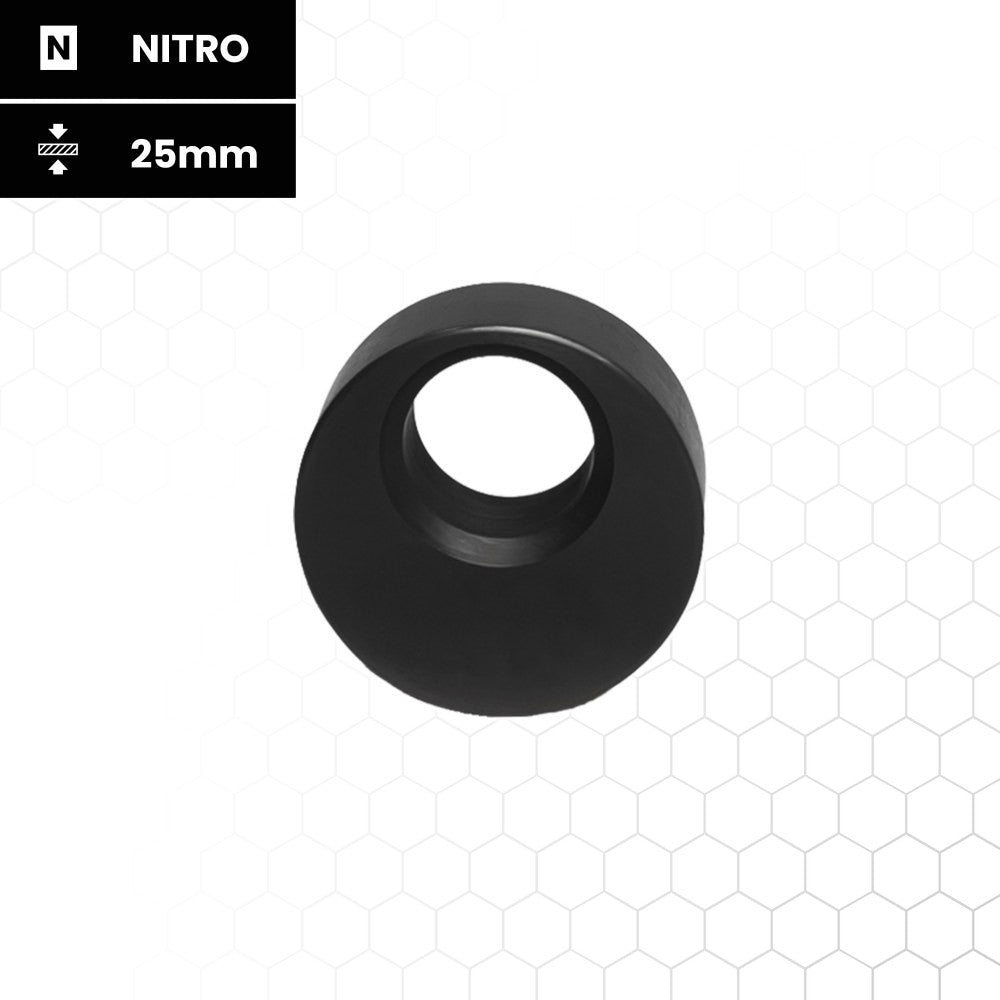 Nitrattu epäkeskovaste Ø60 × 25 mm, hitsauspöydän tarvike