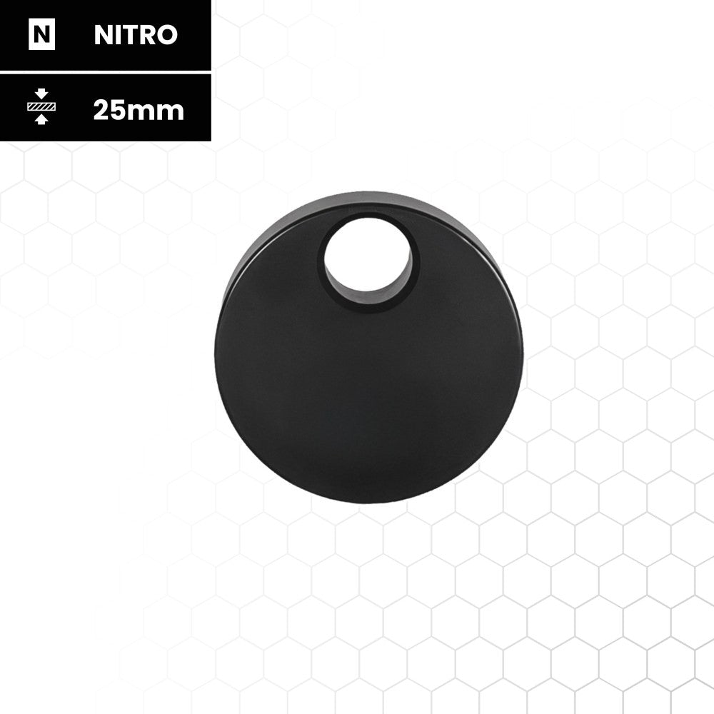 Nitrattu epäkeskovaste Ø100 × 25 mm, hitsauspöydän tarvike