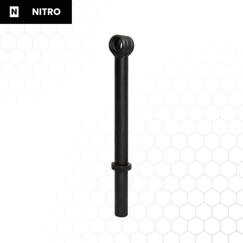 Nitrattu pystyputki Ø28 × 350 mm, hitsauspöydän tarvike